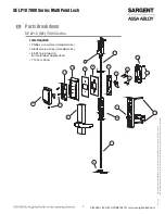 Preview for 7 page of Sargent SE LP10 7000 Series Installation Instructions Manual