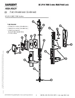 Preview for 8 page of Sargent SE LP10 7000 Series Installation Instructions Manual