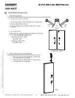 Preview for 10 page of Sargent SE LP10 7000 Series Installation Instructions Manual