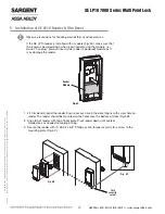 Preview for 12 page of Sargent SE LP10 7000 Series Installation Instructions Manual