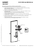 Preview for 14 page of Sargent SE LP10 7000 Series Installation Instructions Manual