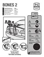 Saris Bones 2 User Manual предпросмотр