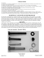 Preview for 11 page of Saris T-Rax 2 bike (212) Instalation Manual