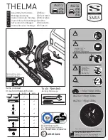 Saris THELMA Assembly Instructions Manual предпросмотр