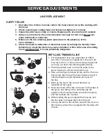 Предварительный просмотр 10 страницы Sarlo WeedBoss BC-8 Owner'S Manual