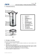 Предварительный просмотр 21 страницы saro 213-7550 Operating Instructions Manual