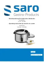 saro 282-3080 Operating Instructions Manual preview