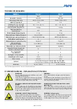 Preview for 5 page of saro 329-2010 Instruction Manual