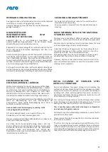 Preview for 11 page of saro 330-1140 Operation Instructions Manual