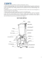 Preview for 5 page of saro 418-3000 Instruction Manual