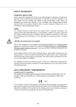 Preview for 16 page of saro 440-1015 Operating And Installation Instructions