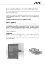 Preview for 29 page of saro 440-1015 Operating And Installation Instructions