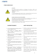 Preview for 7 page of saro 446-1010 Instruction Manual