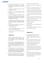 Preview for 9 page of saro 446-1010 Instruction Manual