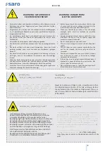 Preview for 8 page of saro 453-1009 Operating Instructions Manual