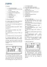 Предварительный просмотр 16 страницы saro 453-1015 Operating Instructions Manual