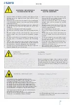 Preview for 8 page of saro 453-1020 Operating Instructions Manual