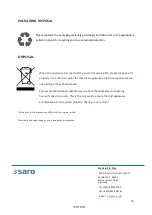 Preview for 15 page of saro 456-1000 Instruction Manual