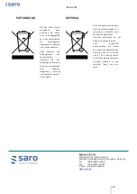 Preview for 18 page of saro 465-1000 Operating Instructions Manual