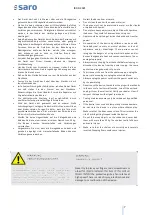 Preview for 7 page of saro 465-1010 Operating Instructions Manual