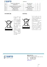 Preview for 16 page of saro 465-1010 Operating Instructions Manual