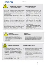 Preview for 8 page of saro 465-1025 Operating Instructions Manual