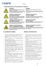 Preview for 5 page of saro 465-1045 Operating Instructions Manual