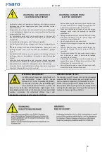 Preview for 8 page of saro 465-1050 Operating Instructions Manual