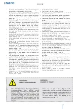 Preview for 7 page of saro 465-1070 Operating Instructions Manual