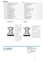 Preview for 16 page of saro 465-1075 Operating Instructions Manual