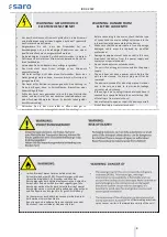 Preview for 8 page of saro 465-3002 Operating Instructions Manual