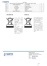 Preview for 20 page of saro 465-4050 Operating Instructions Manual