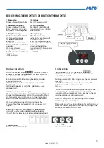 Preview for 15 page of saro COROLLA 1G Instruction Manual