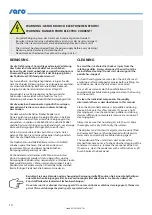 Preview for 16 page of saro COROLLA 1G Instruction Manual