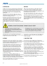 Предварительный просмотр 12 страницы saro GN 1200 TNB Instruction Manual