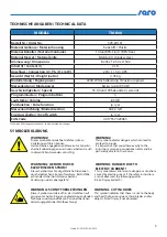 Preview for 5 page of saro JTC Omniblend TM-800 Instruction Manual