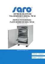 saro TW 60 Instruction Manual preview