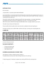 Preview for 4 page of saro Wow Grill 1200 444-1015 Operating Manual