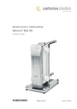 Sartorius Stedim Biotech Sartocon Slice SU Installation Instruction preview