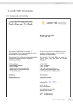 Предварительный просмотр 31 страницы Sartorius stedim Sartoclear Pilot Filter Holder Operating Instructions Manual