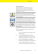 Preview for 45 page of Sartorius BioPAT Xgas Operating Instructions Manual