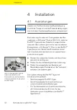 Preview for 52 page of Sartorius BioPAT Xgas Operating Instructions Manual