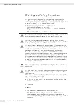 Preview for 4 page of Sartorius Combics 2 CAIXS2 Operating Instructions Manual