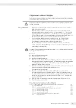 Preview for 35 page of Sartorius Combics 2 CAIXS2 Operating Instructions Manual