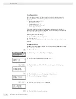 Preview for 34 page of Sartorius Combics CAH1 Operating Instructions Manual