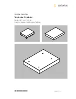 Preview for 2 page of Sartorius Combics CAPP..-LU Series Operating Instructions Manual