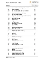 Preview for 6 page of Sartorius DCU 3 Operator'S Handbook Manual