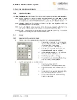 Предварительный просмотр 19 страницы Sartorius DCU 3 Operator'S Handbook Manual