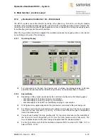 Preview for 52 page of Sartorius DCU 3 Operator'S Handbook Manual