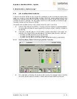 Preview for 53 page of Sartorius DCU 3 Operator'S Handbook Manual